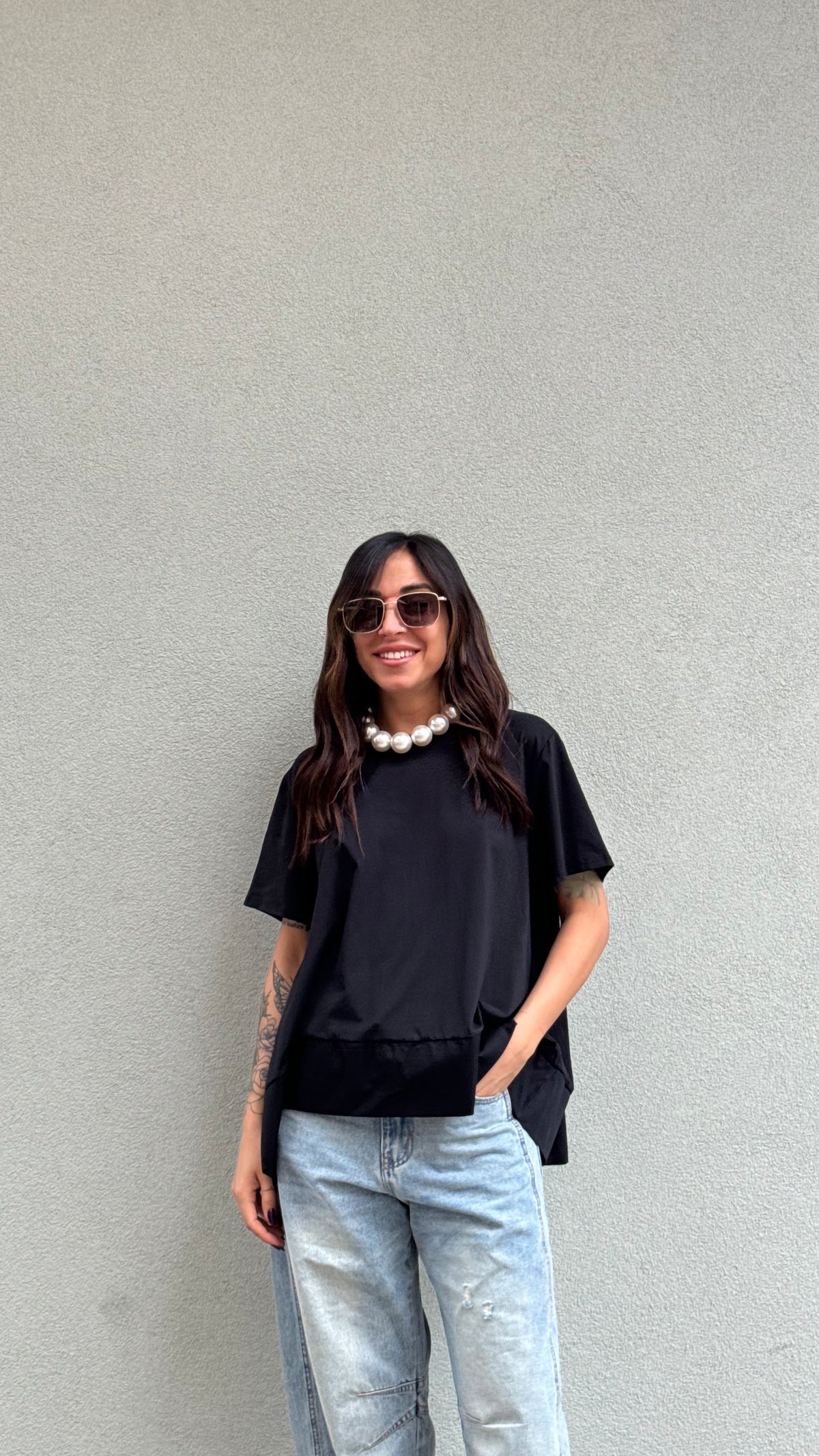 T-SHIRT TESSA NERA