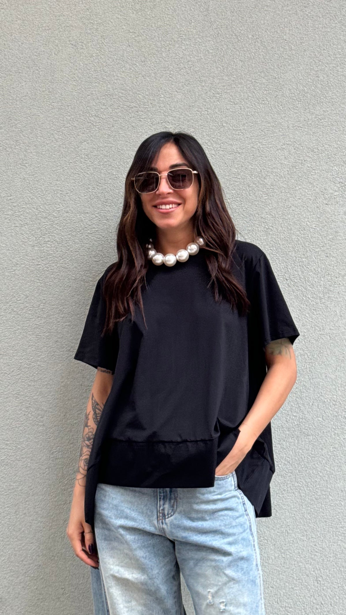 T-SHIRT TESSA NERA