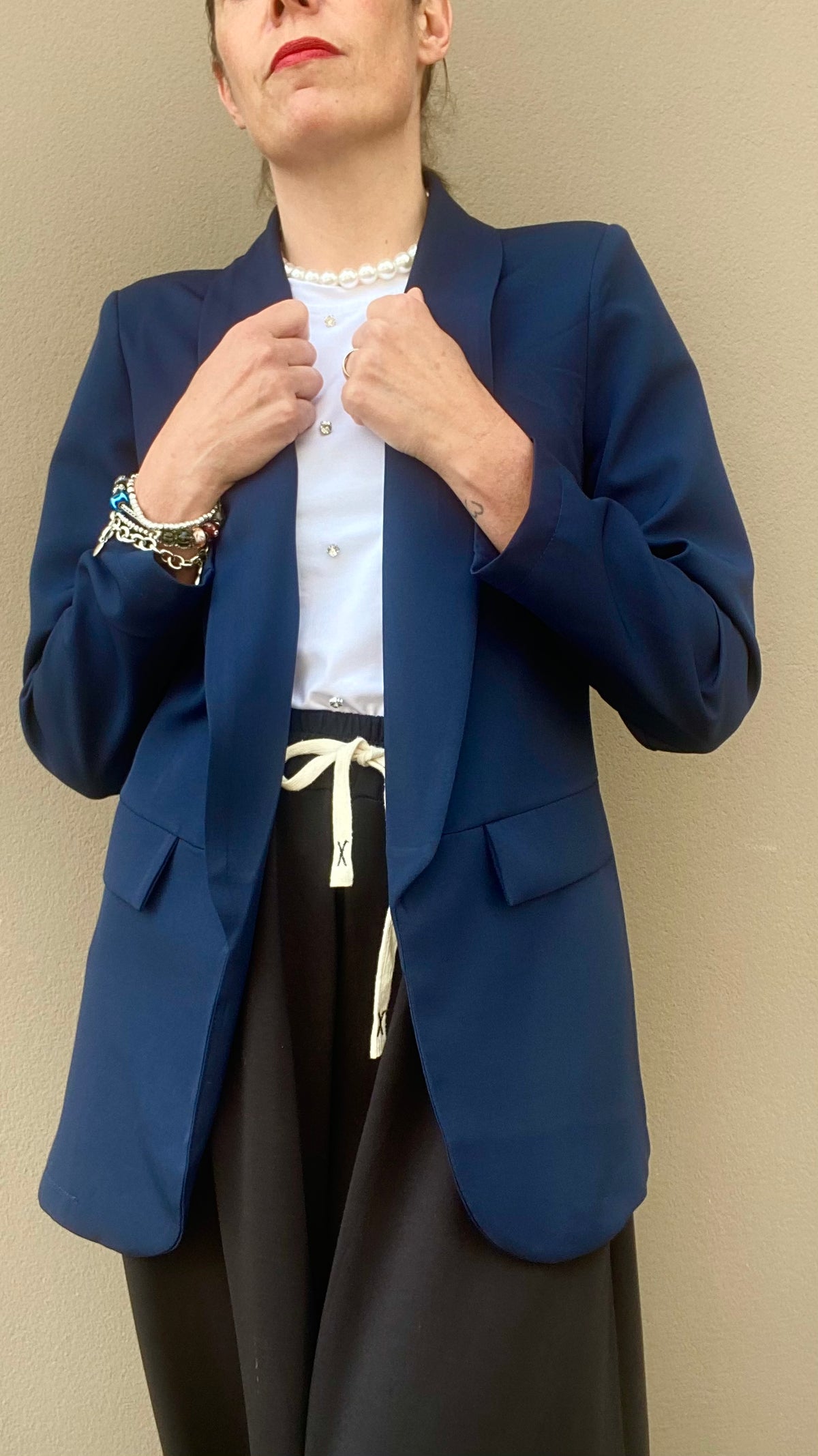 BLAZER TESSA BLU
