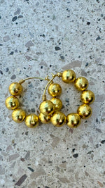 ORECCHINO CERCHIO SETTE SFERE