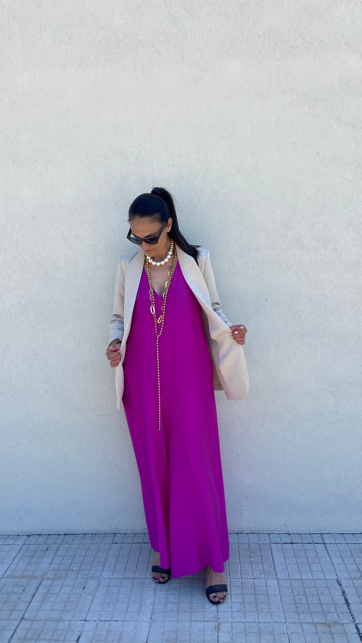 JUMPSUIT ALICE CICLAMINO