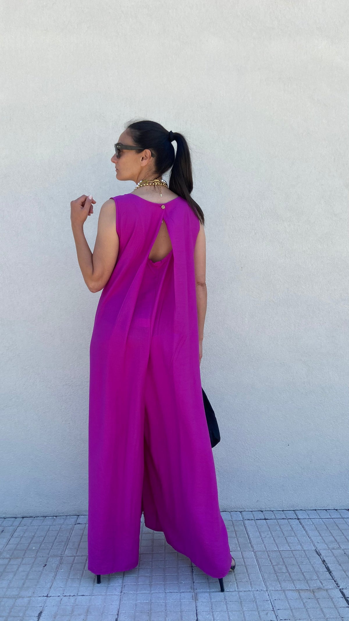 JUMPSUIT ALICE CICLAMINO