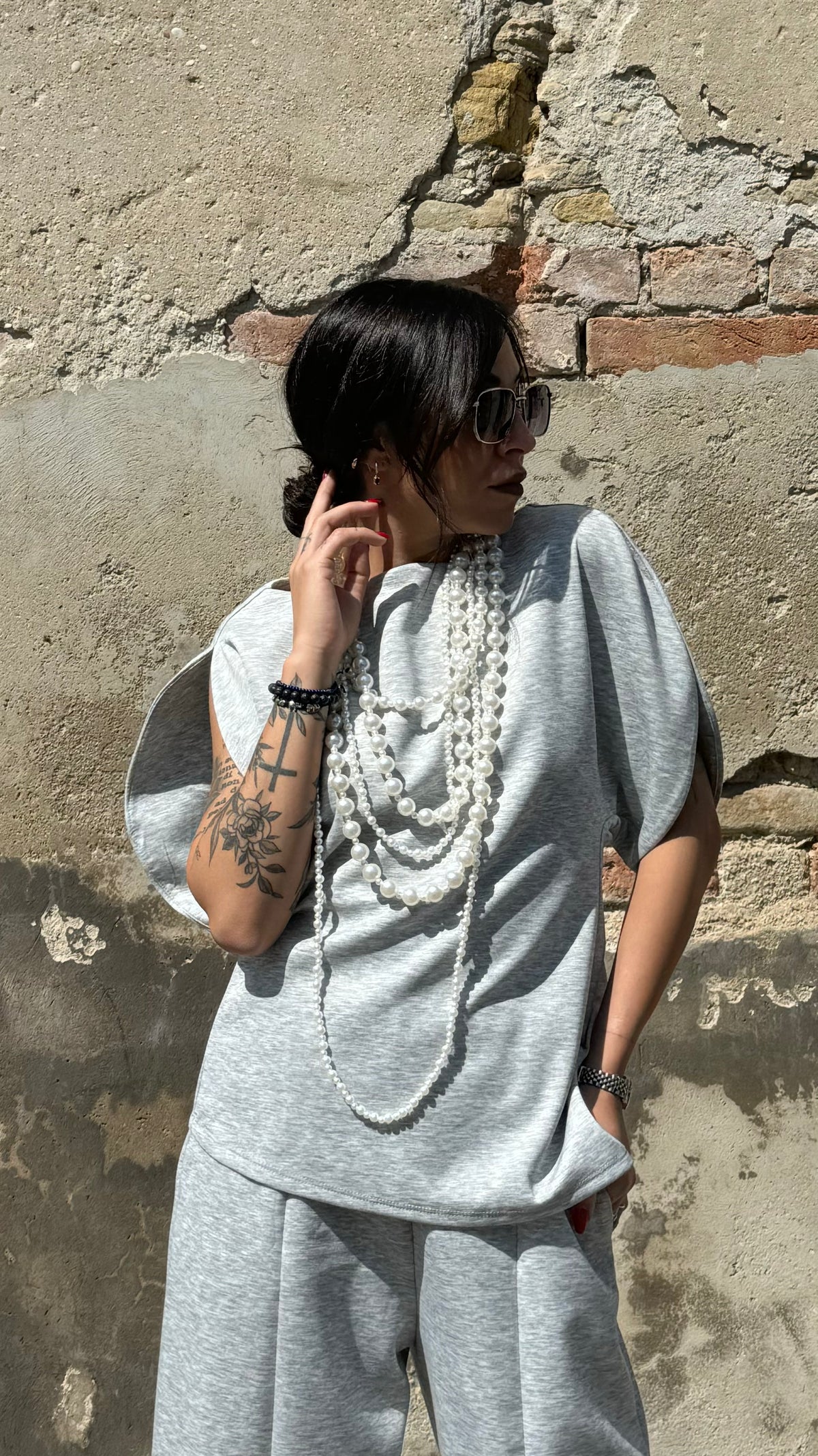 SET VIVIAN GRIGIO