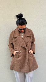 CAPPOTTO MINA CIOCCOLATO