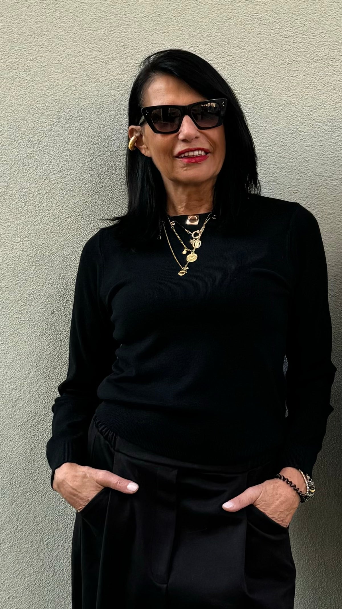 MAGLIA GIOIA NERA