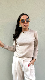 MAGLIA GIOIA PANNA/BEIGE