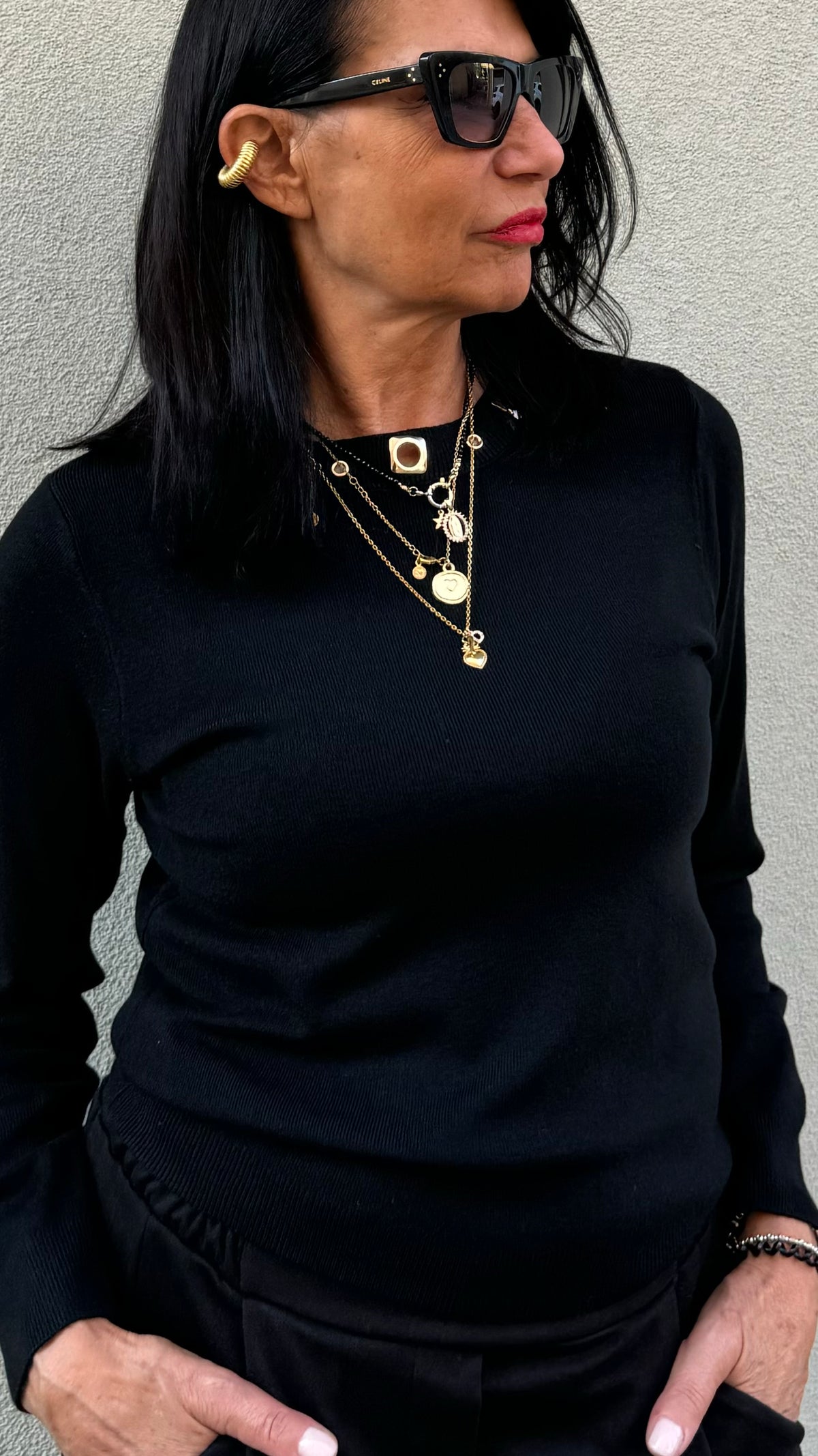 MAGLIA GIOIA NERA