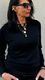 MAGLIA GIOIA NERA