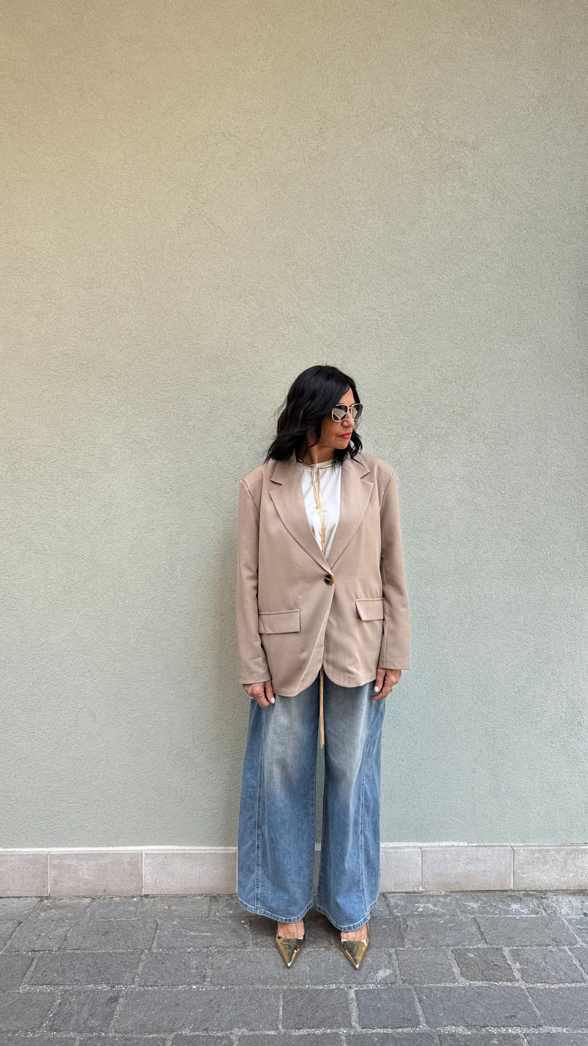 BLAZER GLORIA SABBIA