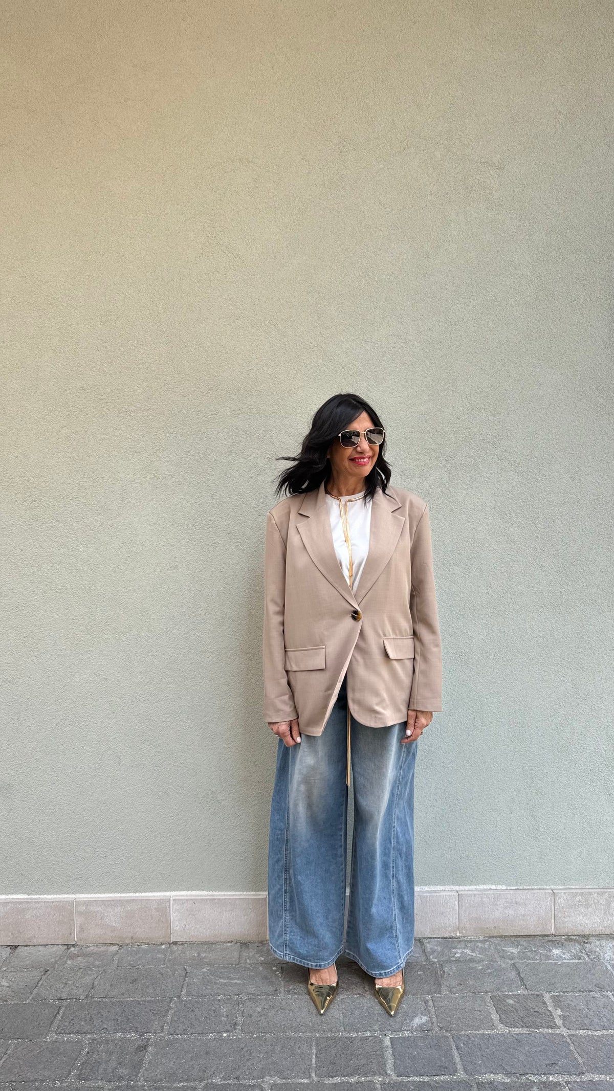 BLAZER GLORIA SABBIA