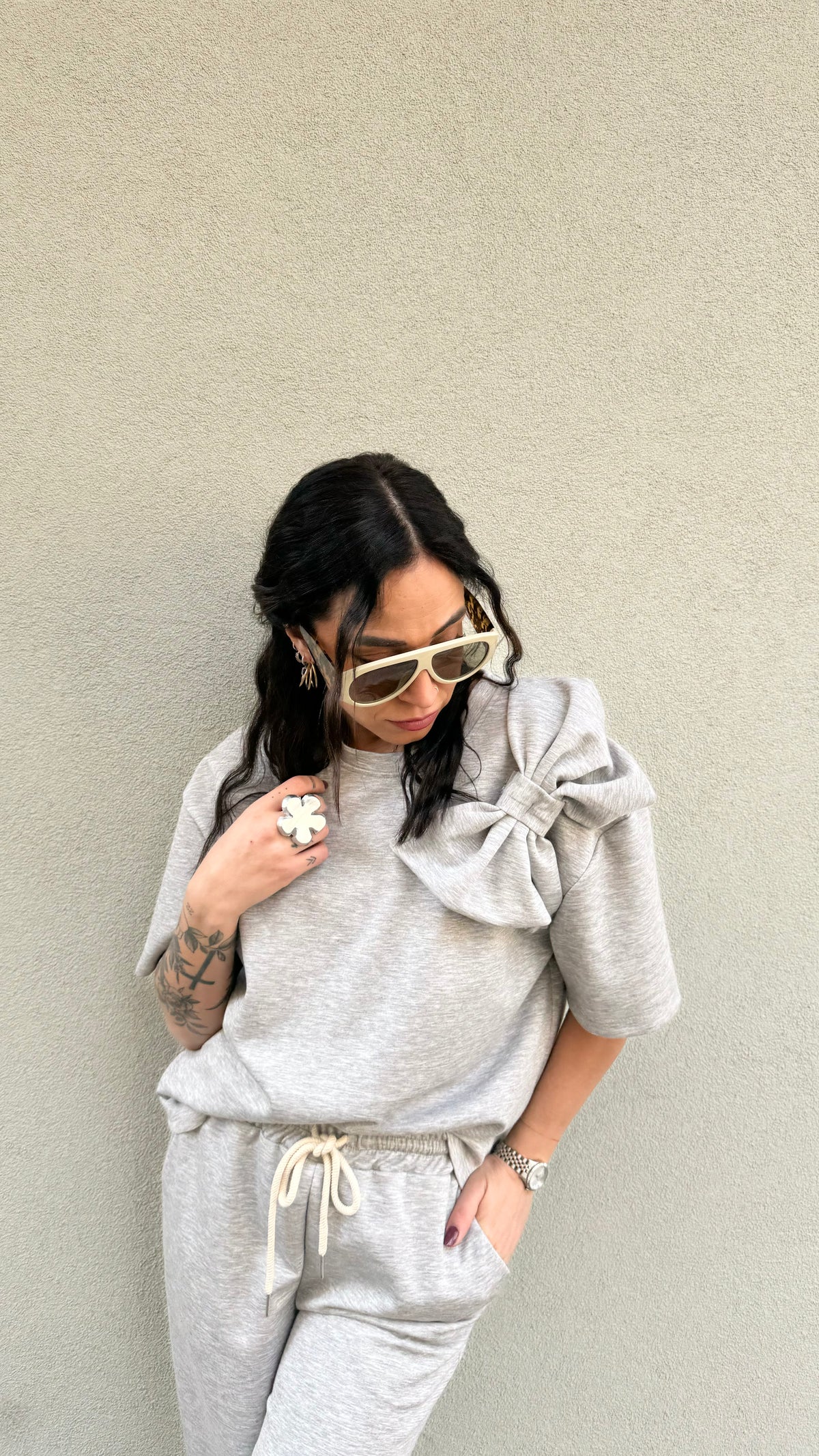 SET FIOCCO GRIGIO