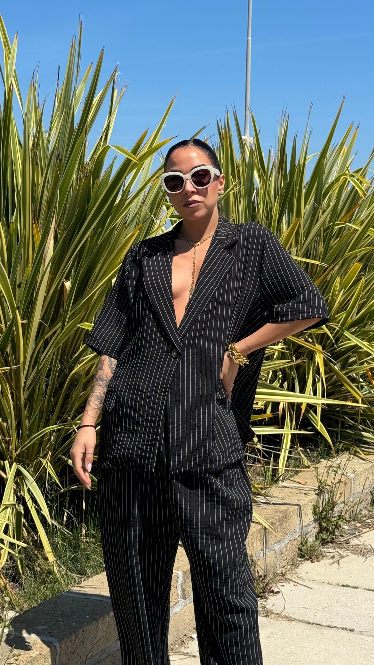 TAILLEUR GESSATO NERO