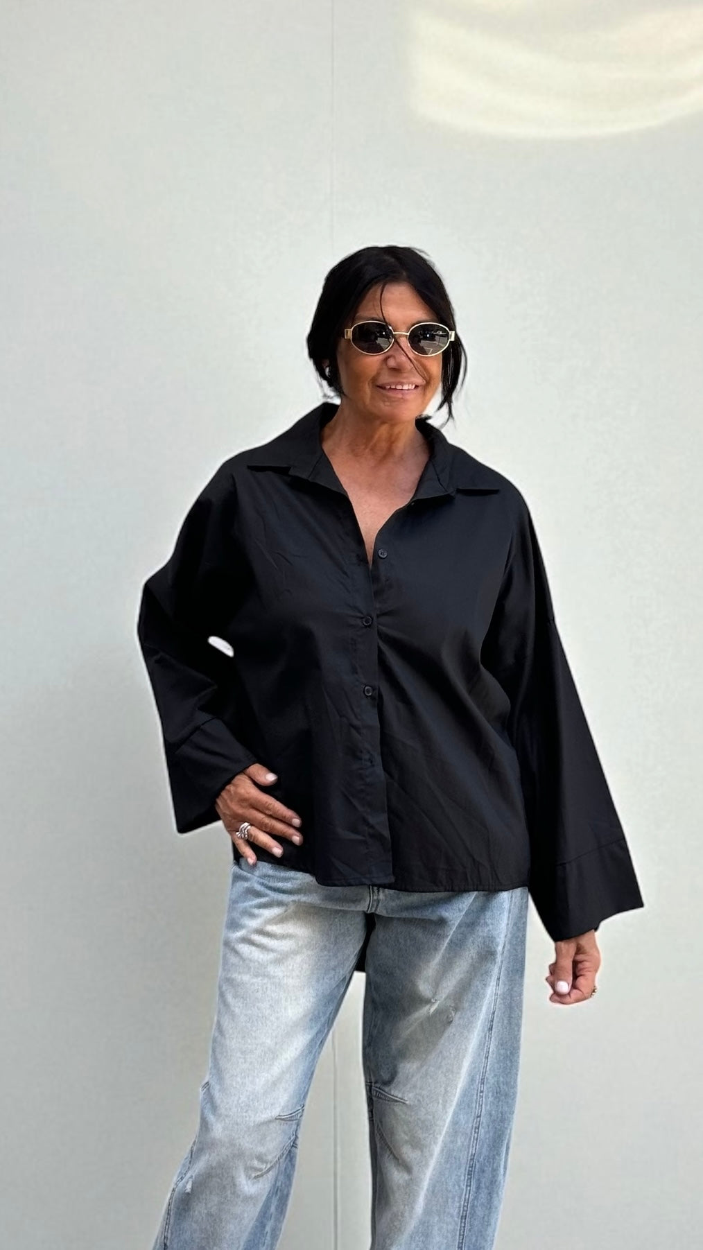 CAMICIA KELLY NERA