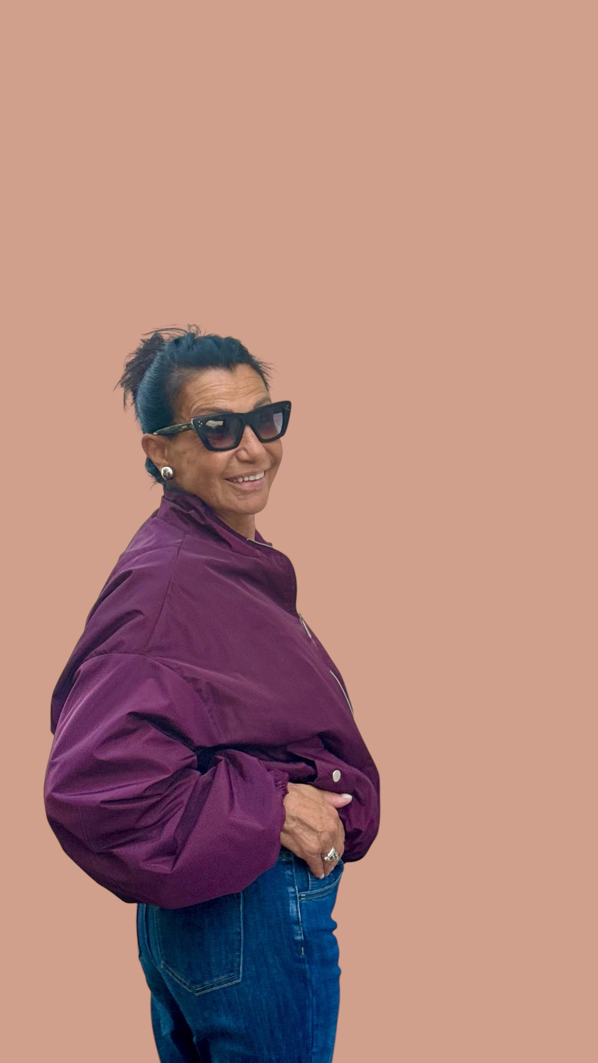 BOMBER BORDEAUX