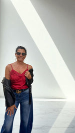 CANOTTA LINGERIE CILIEGIA