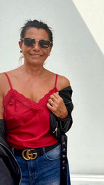 CANOTTA LINGERIE CILIEGIA