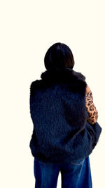 ECOPELLICCIA SMANICATA NERA