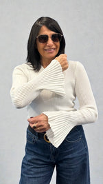 MAGLIA TULIPANO BIANCA