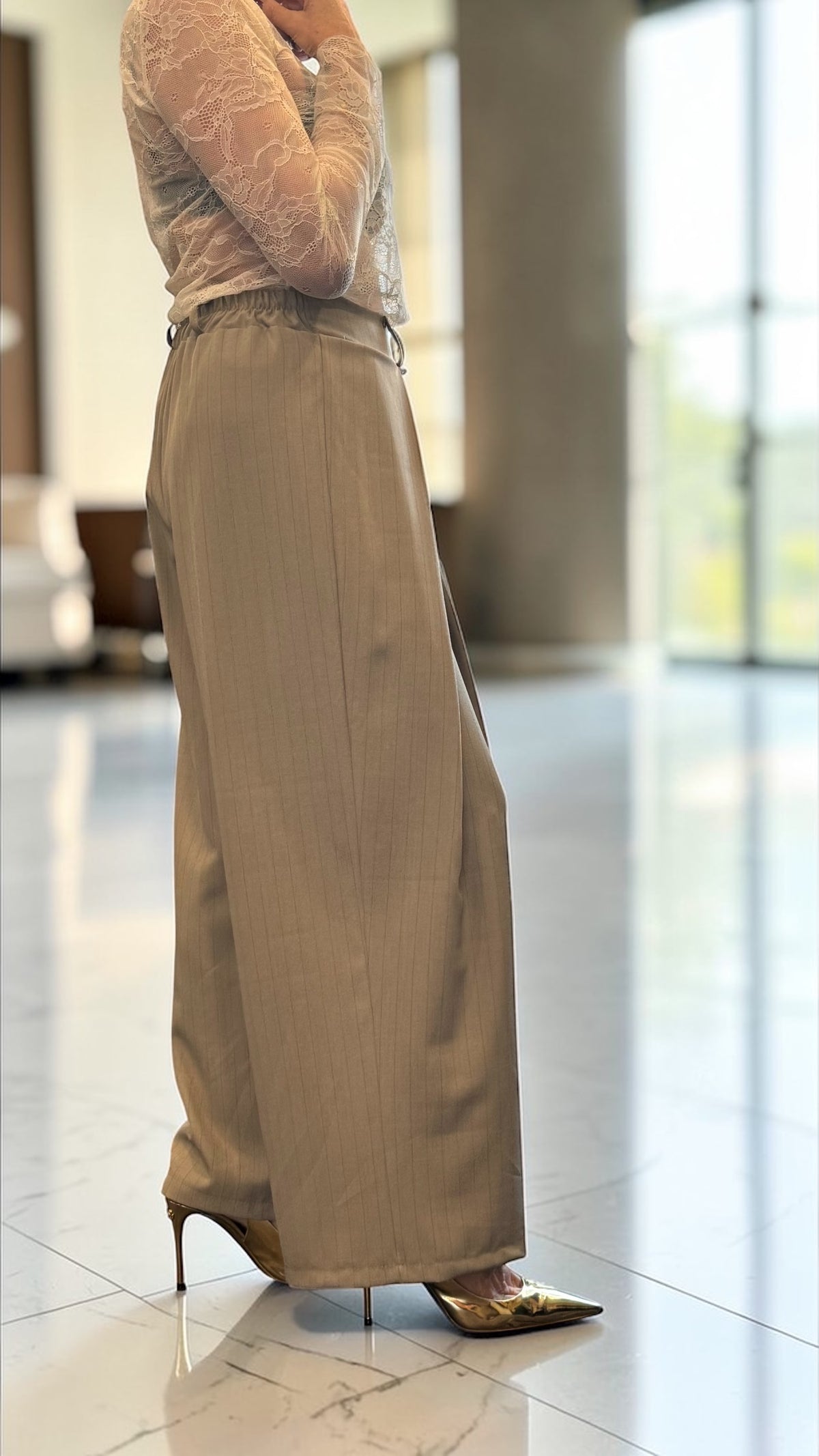 TAILLEUR GESSATO SIMPLY TAUPE