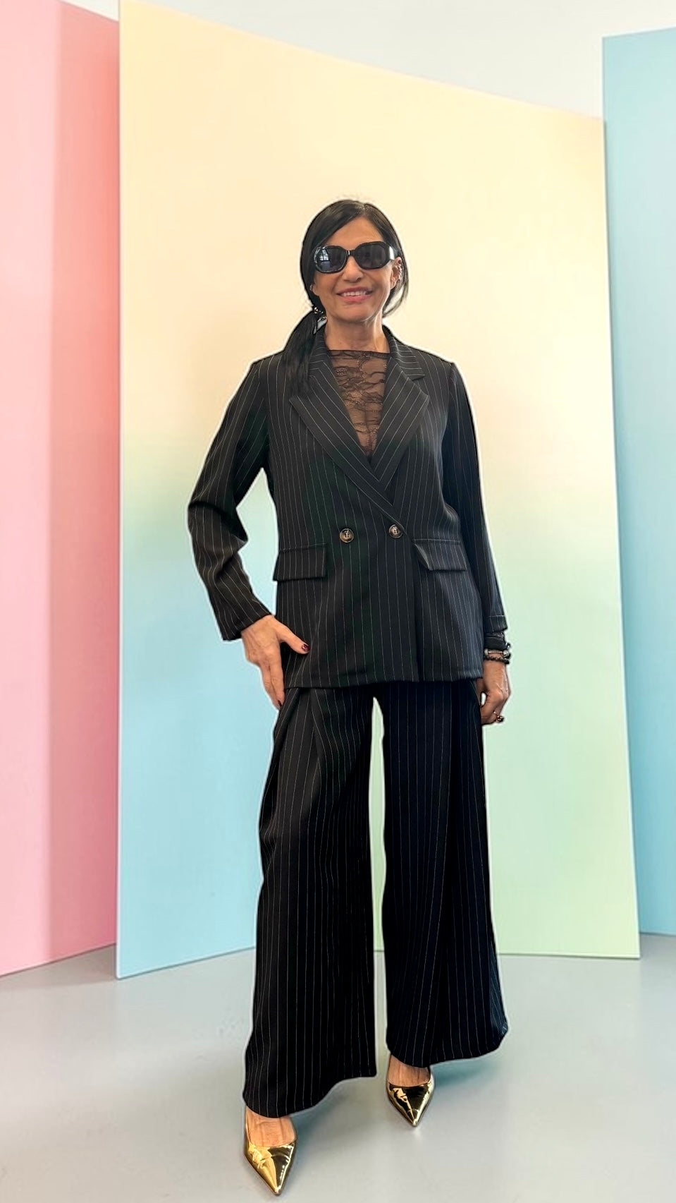 TAILLEUR GESSATO NERO