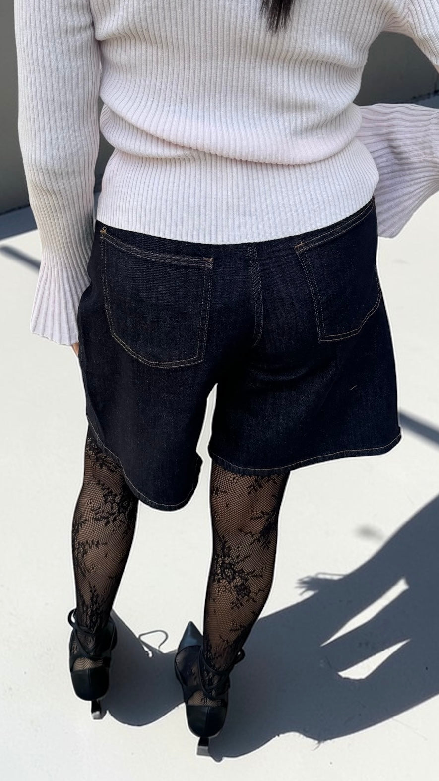 BERMUDA IN JEANS MIS M