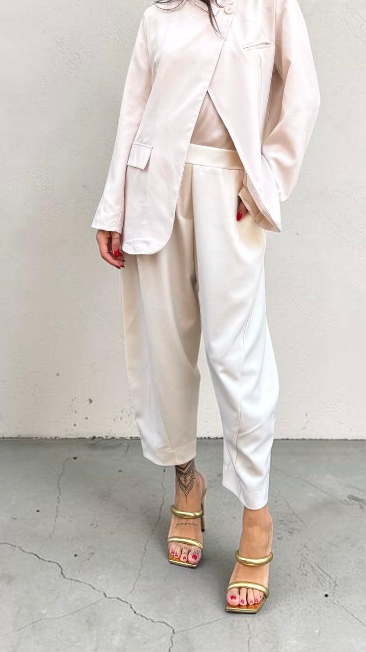 PANTALONE OVETTO ELISA PANNA
