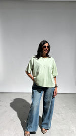 T-SHIRT EVELIN VERDE ACQUA