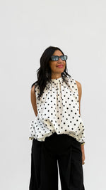 BLUSA SMANICATAPOIS BIANCA